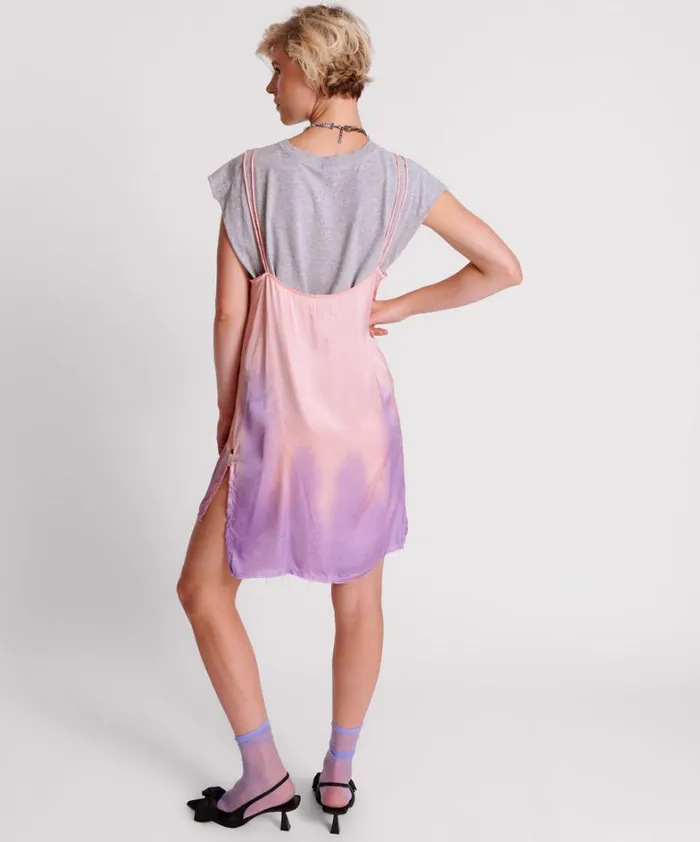 One Teaspoon Mini Dresses ACID CANDY DIP DYE MINI SLIP DRESS 8211 Women