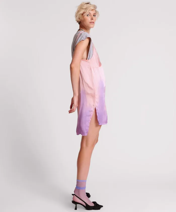 One Teaspoon Mini Dresses ACID CANDY DIP DYE MINI SLIP DRESS 8211 Women
