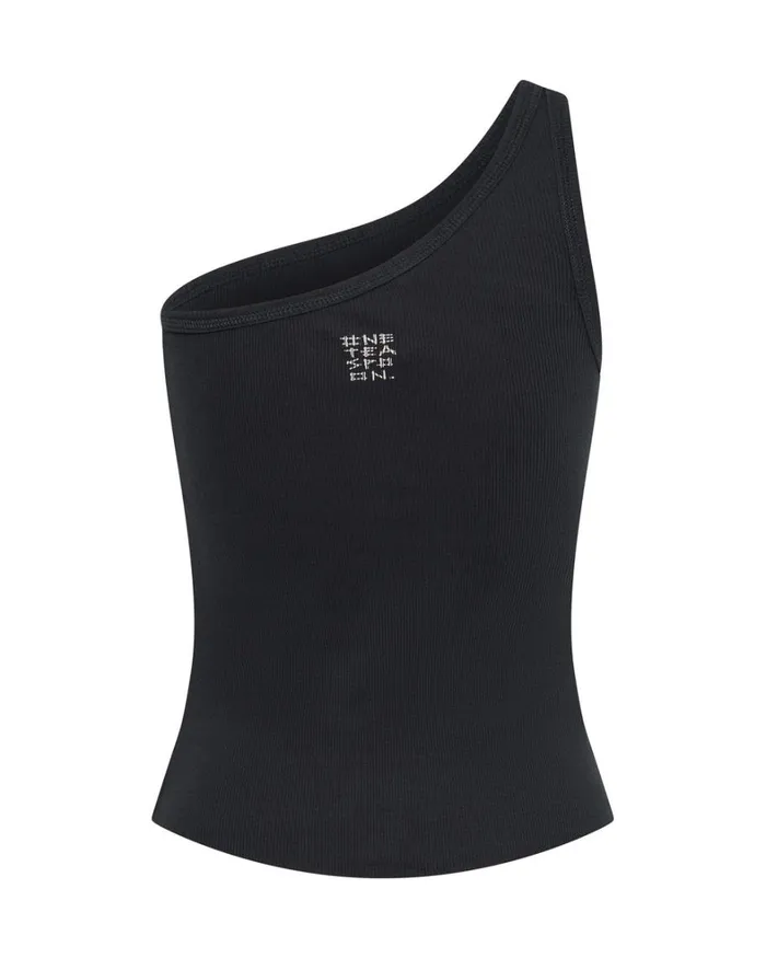 One Teaspoon Tops ASYMMETRICAL RIB TANK TOP 8211 Women One Teaspoon Tops ASYMMETRICAL RIB TANK TOP 8211 Women