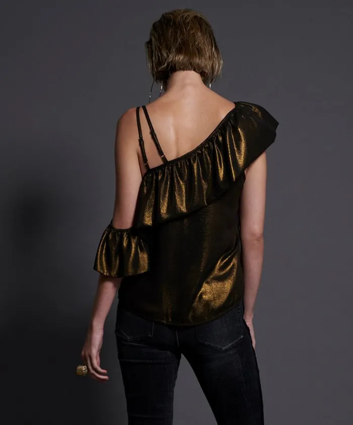 One Teaspoon Tops BRONZE ASHLEY TOP 8211 Women One Teaspoon Tops BRONZE ASHLEY TOP 8211 Women