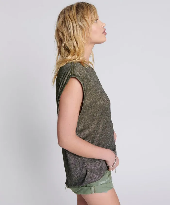One Teaspoon Tops GILDED OVERSIZED TOP 8211 Women One Teaspoon Tops GILDED OVERSIZED TOP 8211 Women