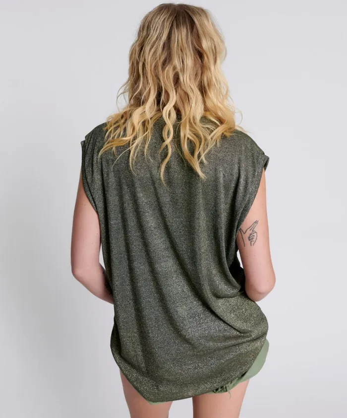 One Teaspoon Tops GILDED OVERSIZED TOP 8211 Women One Teaspoon Tops GILDED OVERSIZED TOP 8211 Women