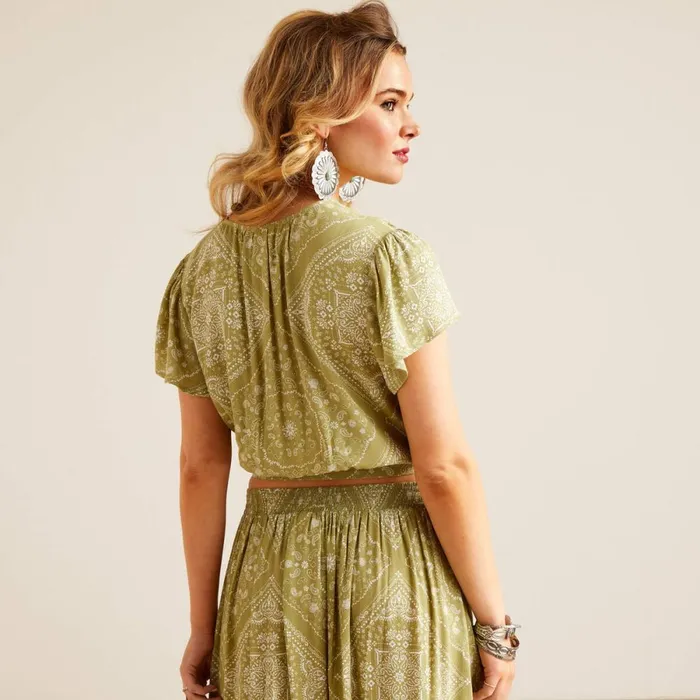 Osage Top Bandana Print Women Ariat TShirts and Tops Osage Top Bandana Print Women Ariat TShirts and Tops