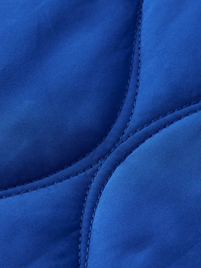 Oversized Onion Quilt Liner Jacket Electric Blue Women Scotch and Soda Jackets and Coats Oversized Onion Quilt Liner Jacket Electric Blue Women Scotch and Soda Jackets and Coats