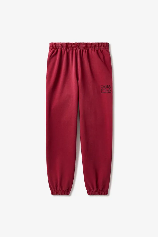 Pants and Shorts Women Fila CASA FILA Country Club Jogger 600 Tinetan Red