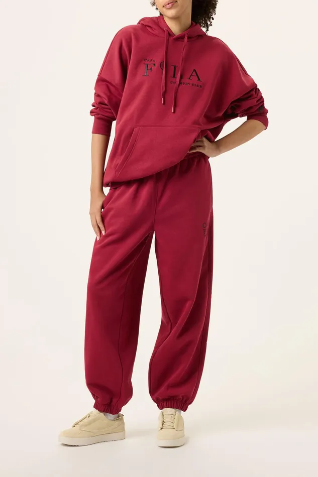 Pants and Shorts Women Fila CASA FILA Country Club Jogger 600 Tinetan Red