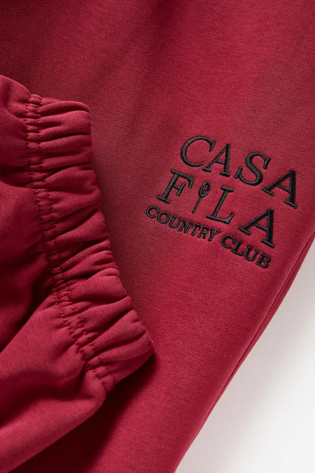 Pants and Shorts Women Fila CASA FILA Country Club Jogger 600 Tinetan Red
