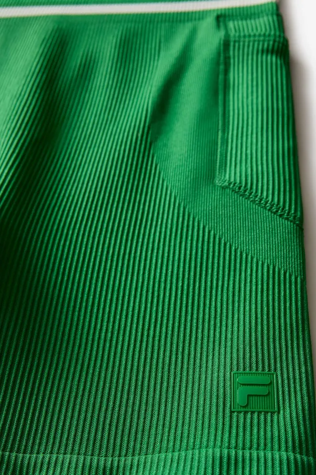 Pants and Shorts Women Fila Lucky Aces Seamless Bike Short 300 Amazonfern Greengardenia