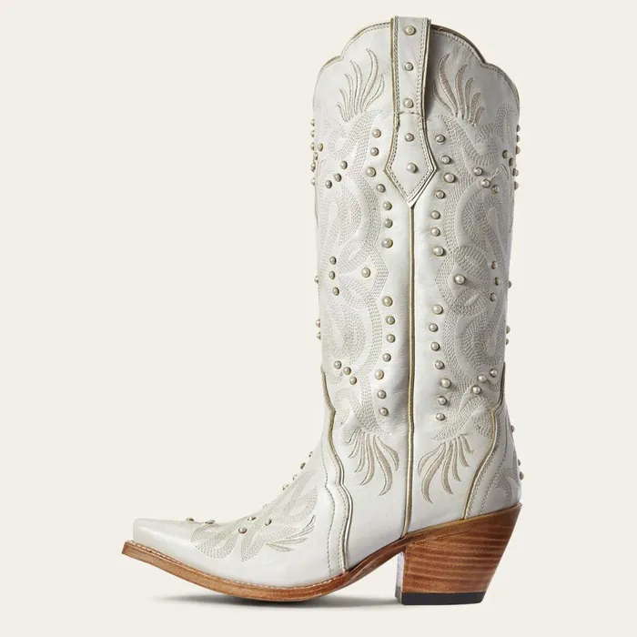 Pearl Western Boot White Women Ariat Western Boots Pearl Western Boot White Women Ariat Western Boots