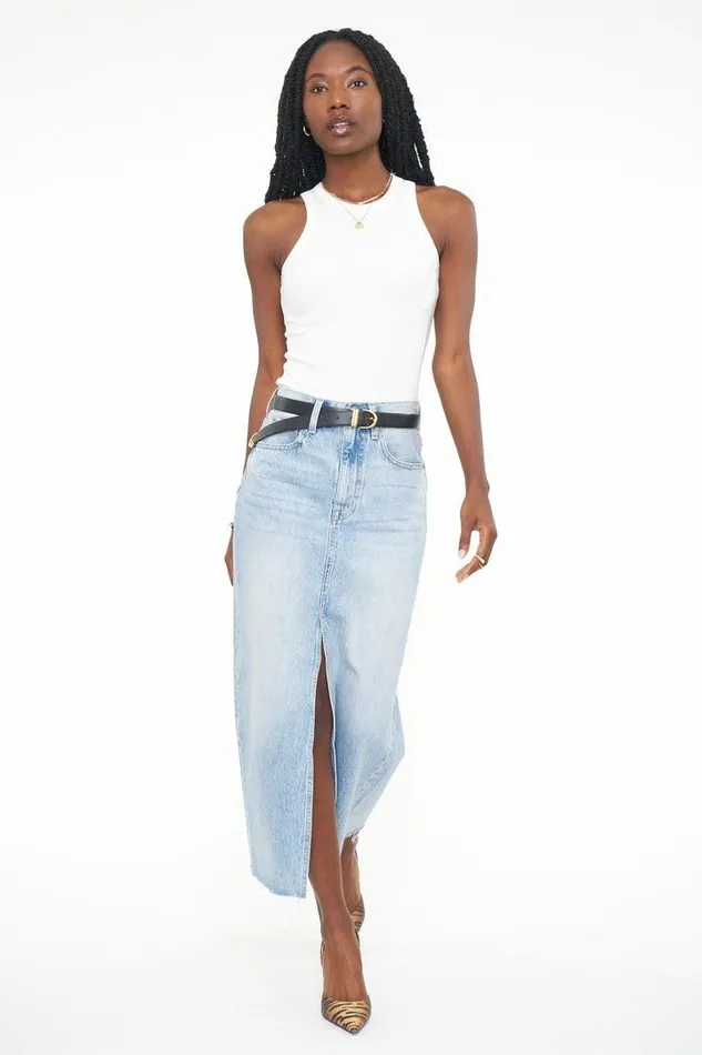 Pistola Denim Denim Women Alice Midi Skirt 8211 Brooklyn Brooklyn