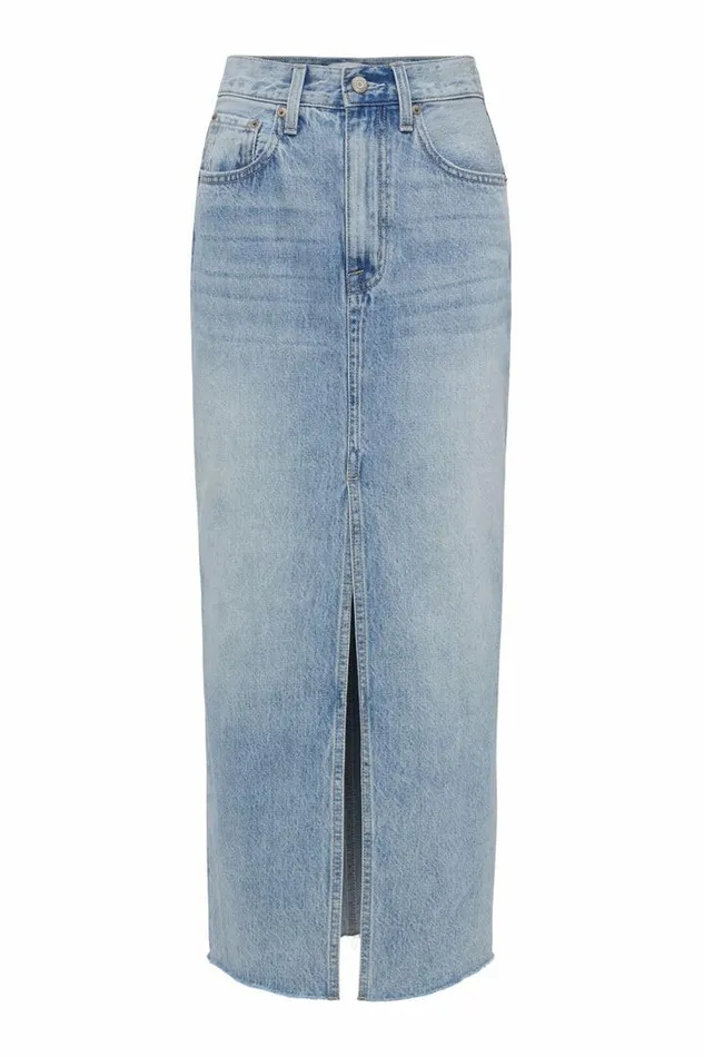 Pistola Denim Denim Women Alice Midi Skirt 8211 Brooklyn Brooklyn