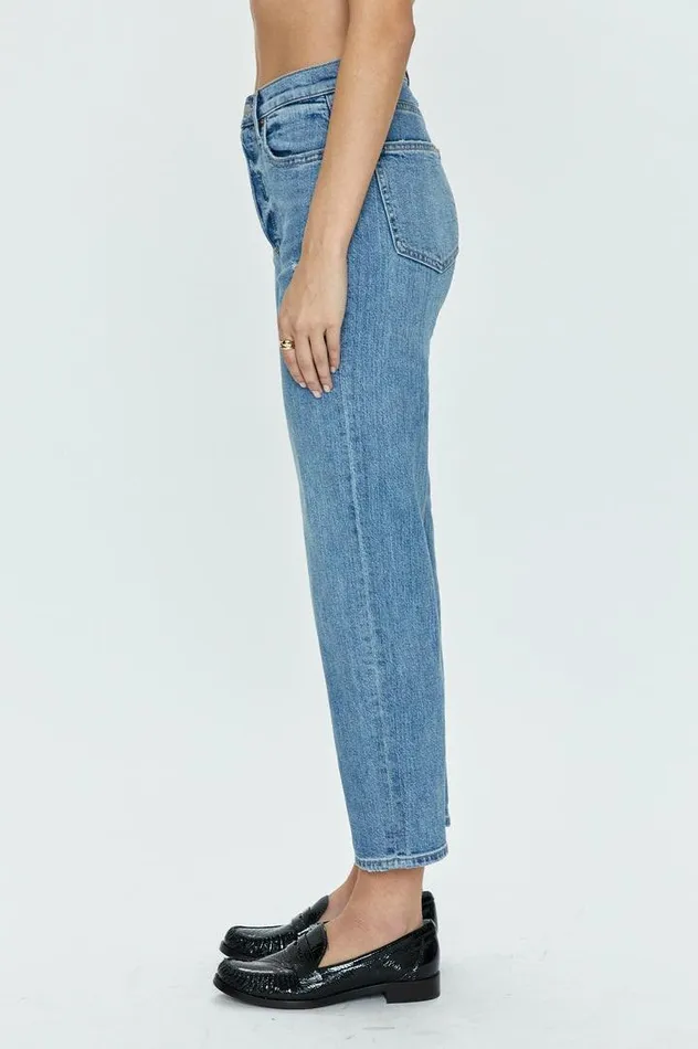 Pistola Denim Denim Women Cassie Crop Super High Rise Straight 8211 Cambridge Vintage Cambridge Vintage