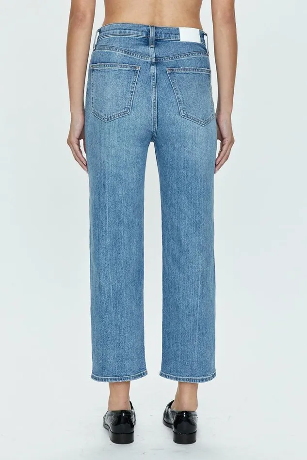 Pistola Denim Denim Women Cassie Crop Super High Rise Straight 8211 Cambridge Vintage Cambridge Vintage