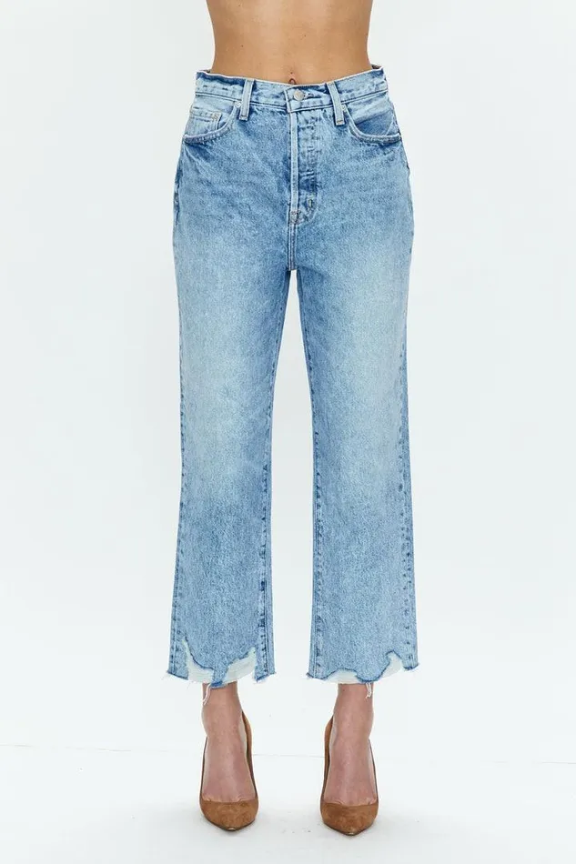 Pistola Denim Denim Women Cassie Super High Rise Straight Crop 8211 Baja Baja