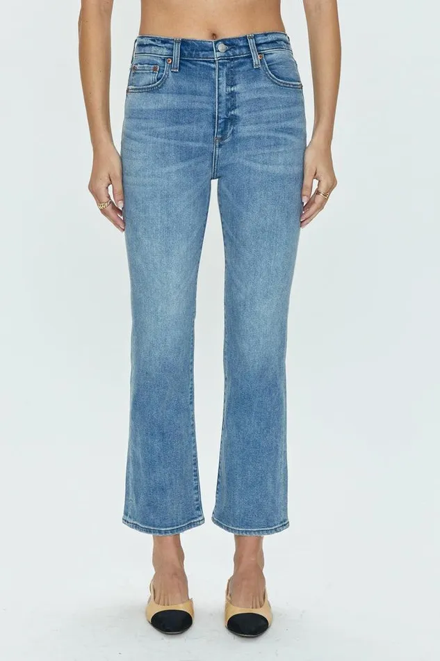 Pistola Denim Denim Women Lennon High Rise Crop Boot 8211 London Vintage London Vintage