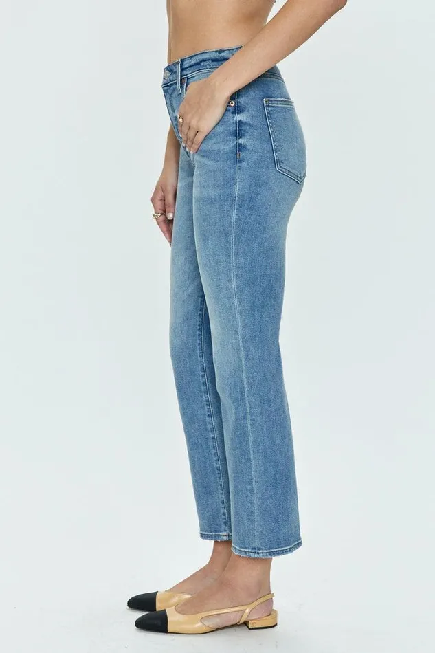 Pistola Denim Denim Women Lennon High Rise Crop Boot 8211 London Vintage London Vintage