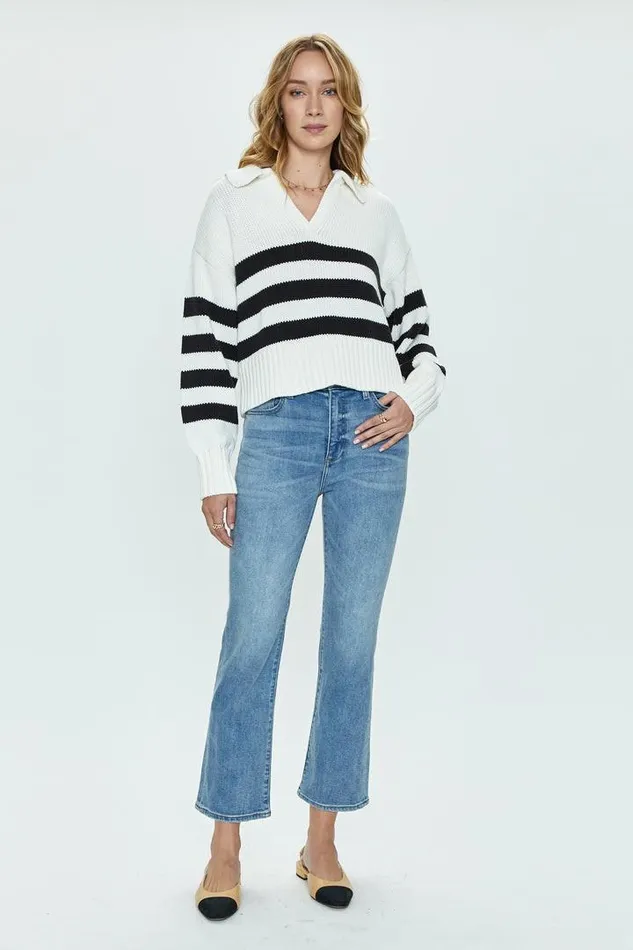 Pistola Denim Denim Women Lennon High Rise Crop Boot 8211 London Vintage London Vintage