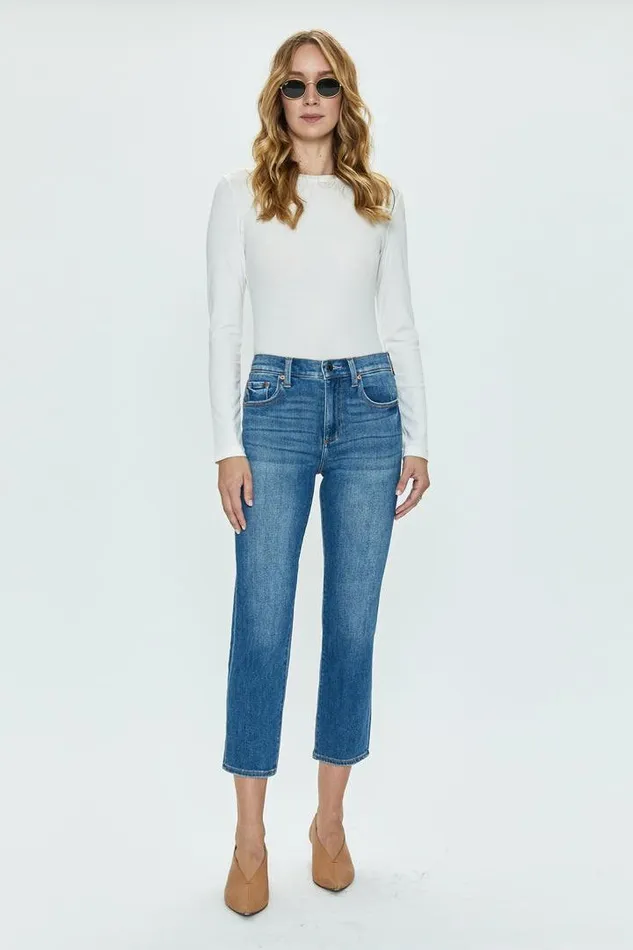 Pistola Denim Denim Women Monroe High Rise Slim Cigarette 8211 Indio Indio