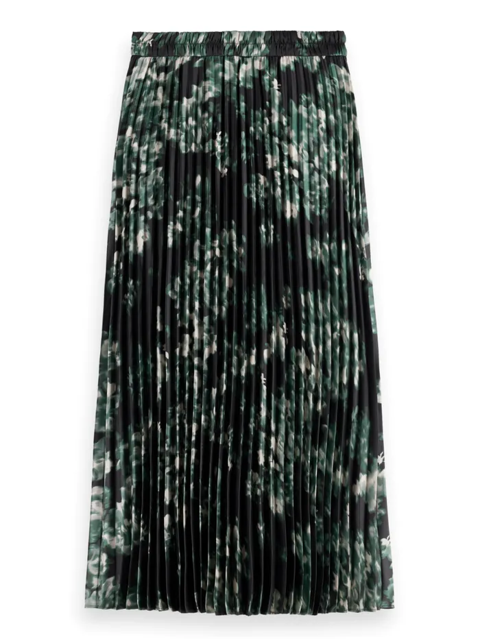 Pleated Skirt Nieuw Blossom Print Park Green Women Scotch and Soda Skirts and Shorts Pleated Skirt Nieuw Blossom Print Park Green Women Scotch and Soda Skirts and Shorts