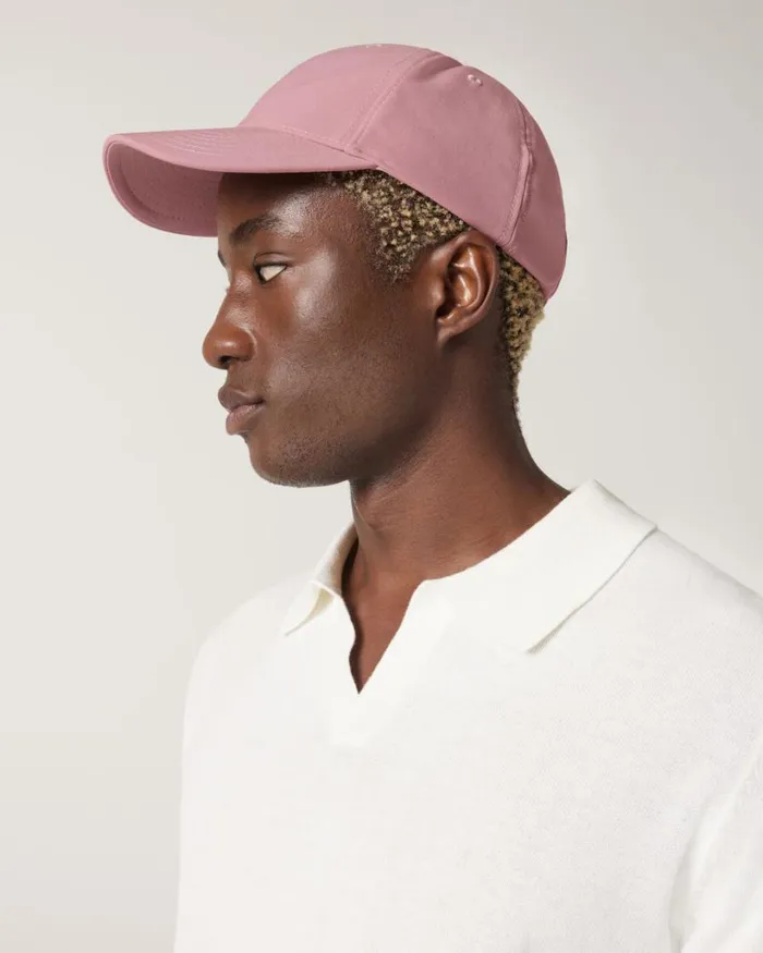 Politix Caps Men Wool Blend Peaked Cap Rose