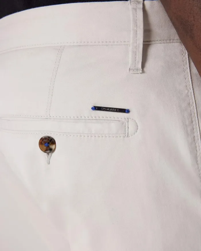 Politix Chinos Men Ultra Slim Stretch Cotton Chino Silver
