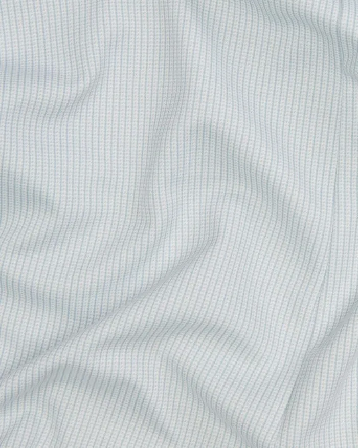 Politix Formal Shirts Men Jersey Microstriped Business Shirt Green