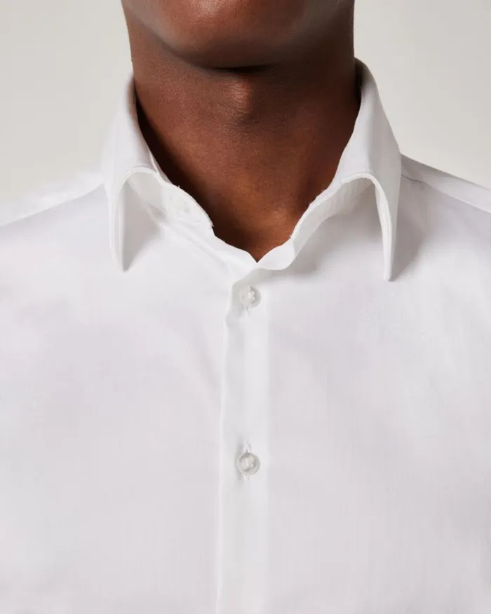 Politix Formal Shirts Men Regular Sateen Long Sleeve Shirt White