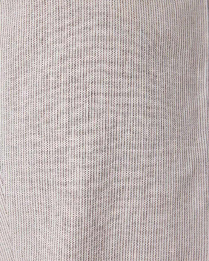 Politix Suit Pants Men Relaxed Striped Tailored Pant Natural