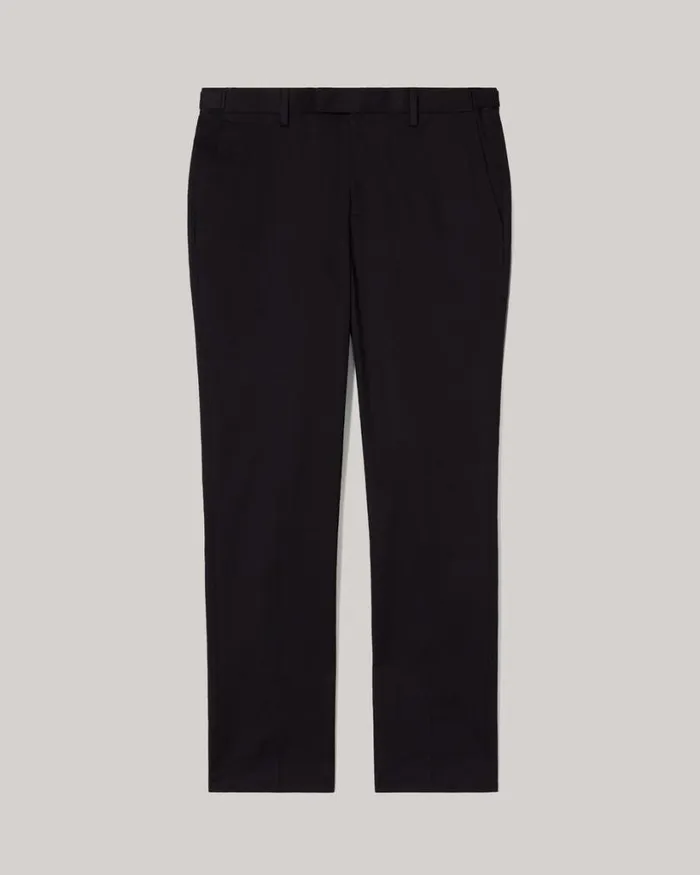 Politix Suit Pants Men Slim Stretch Tailored Dress Pants Black