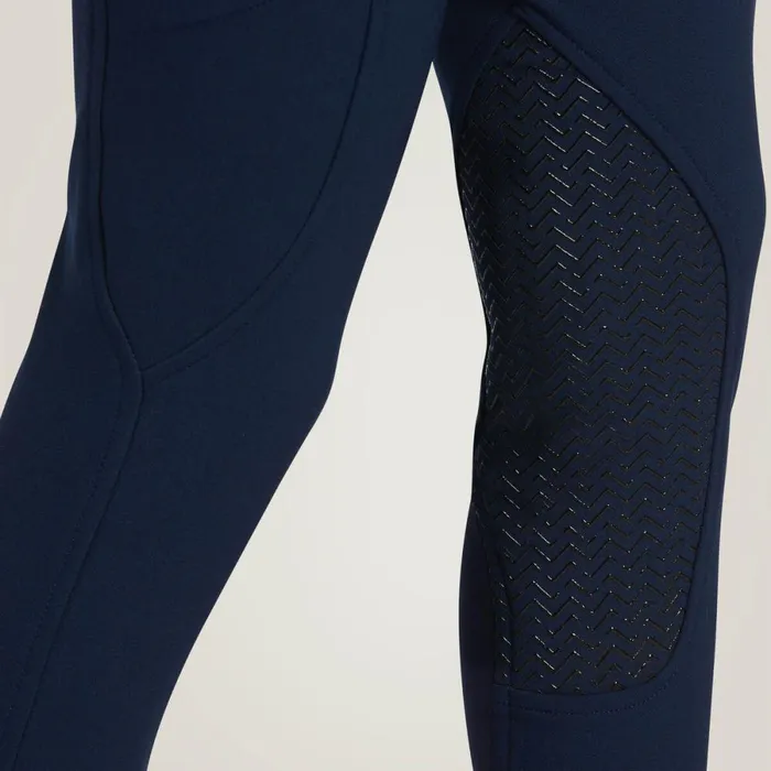 Prelude Knee Patch Breech Navy Kids Ariat English Riding Clothing Prelude Knee Patch Breech Navy Kids Ariat English Riding Clothing