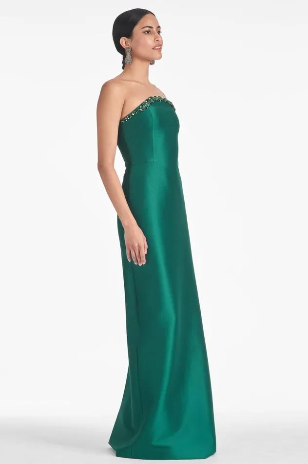 Preston Gown 8211 Emerald Women Sachin and Babi Evening