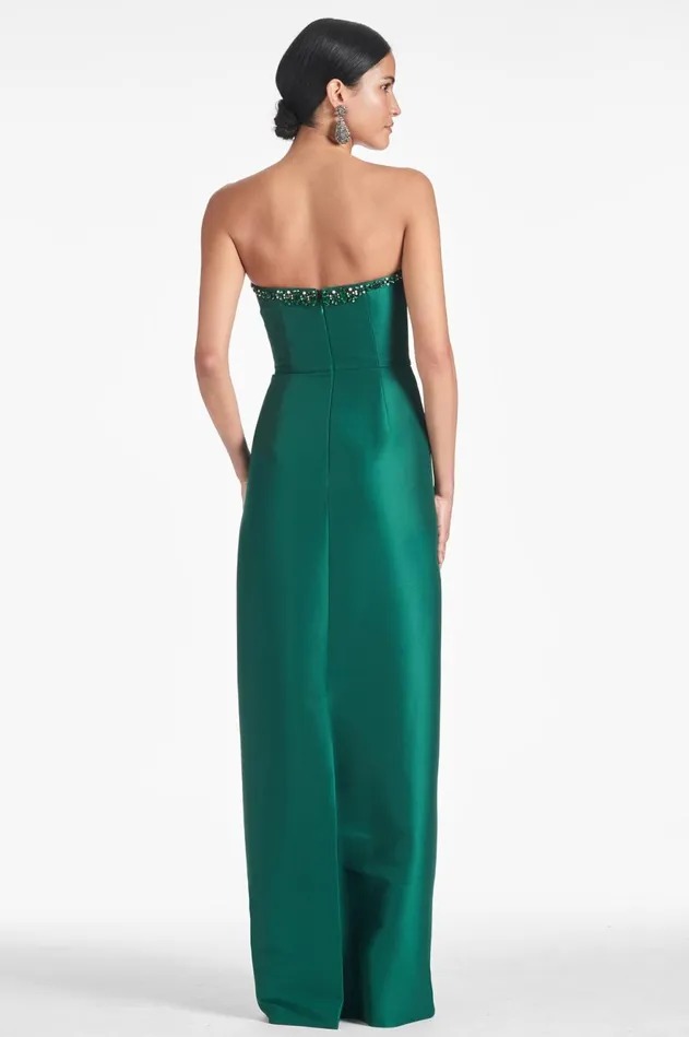 Preston Gown 8211 Emerald Women Sachin and Babi Evening