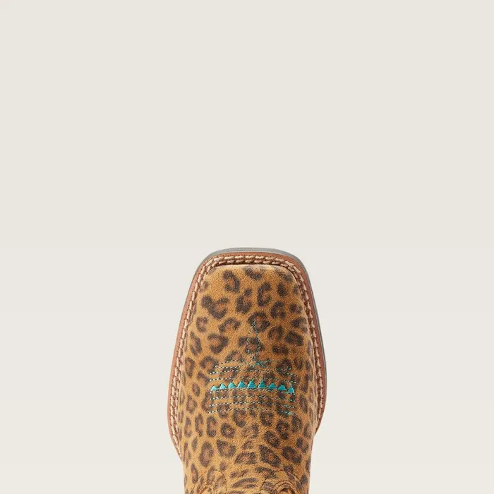 Primetime Western Boot Faded Leopard Kids Ariat Big Kids039 Footwear Primetime Western Boot Faded Leopard Kids Ariat Big Kids039 Footwear