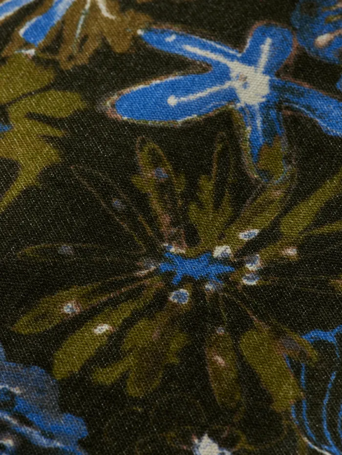 Printed Velvet Trucker Jacket Military Night Flower Men Scotch and Soda Jackets and Coats Printed Velvet Trucker Jacket Military Night Flower Men Scotch and Soda Jackets and Coats