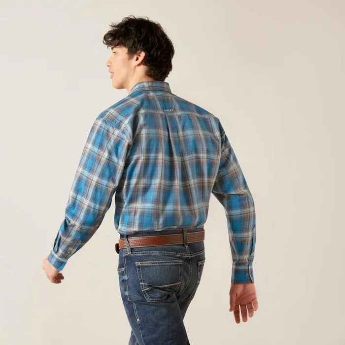 Pro Series Geron Classic Fit Shirt Rush Of Blue Men Ariat Button Down Shirts Pro Series Geron Classic Fit Shirt Rush Of Blue Men Ariat Button Down Shirts
