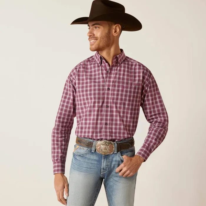 Pro Series Shepherd Classic Fit Shirt White Men Ariat Button Down Shirts