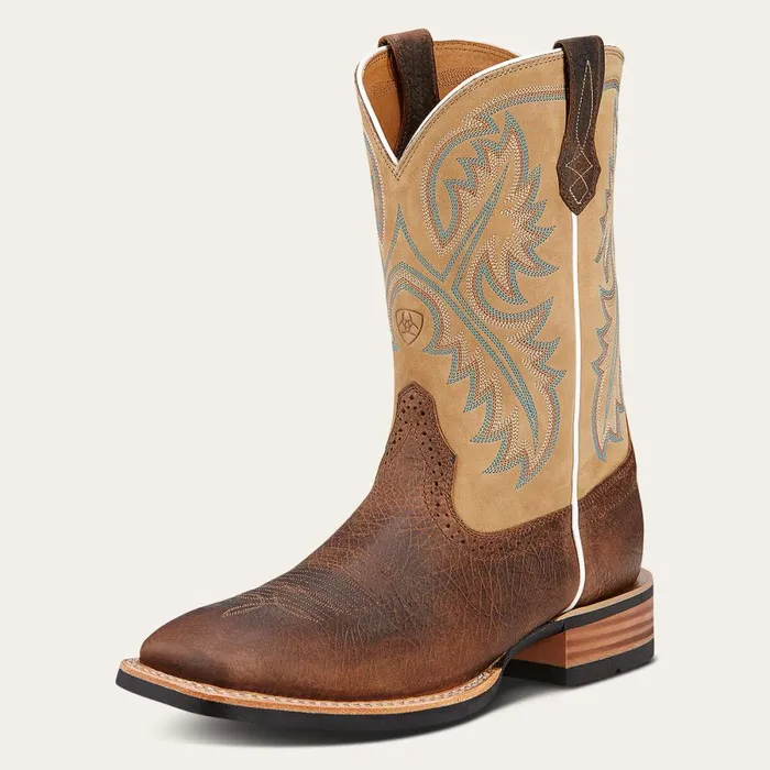 Quickdraw Western Boot Tumbled Bark Men Ariat Western Boots