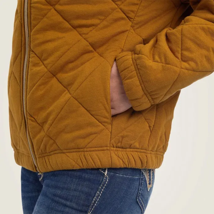 Quilted Jacket Bronze Brown Women Ariat Jackets and Vests Quilted Jacket Bronze Brown Women Ariat Jackets and Vests