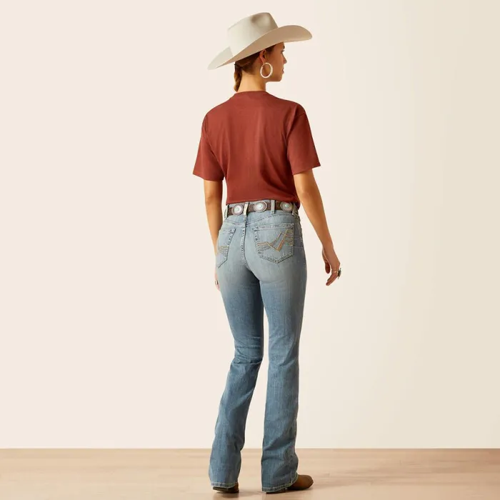 REAL High Rise Brooklyn Boot Cut Sabine Women Ariat Denim