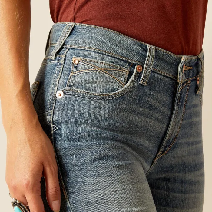 REAL High Rise Brooklyn Boot Cut Sabine Women Ariat Denim