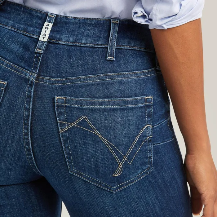 REAL Perfect Rise Abby Straight Jean Mackenzie Women Ariat Denim