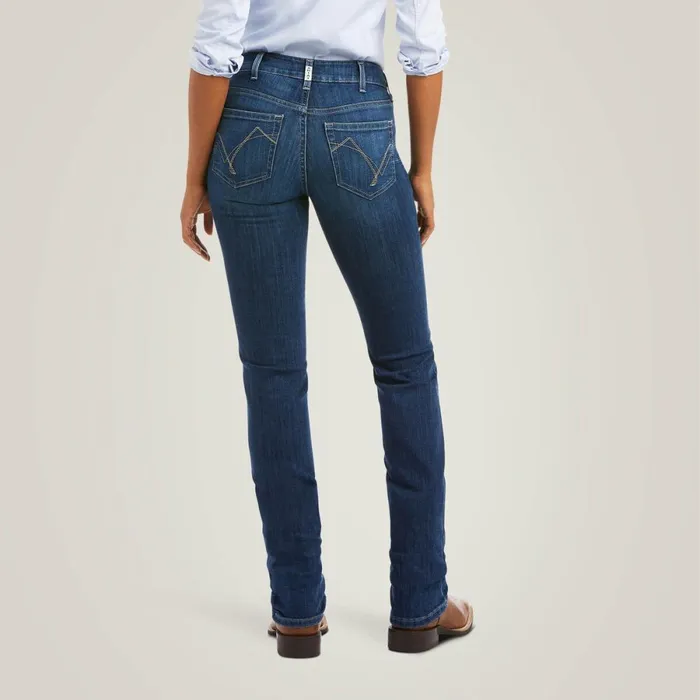 REAL Perfect Rise Abby Straight Jean Mackenzie Women Ariat Denim