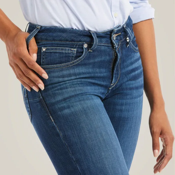 REAL Perfect Rise Abby Straight Jean Mackenzie Women Ariat Denim