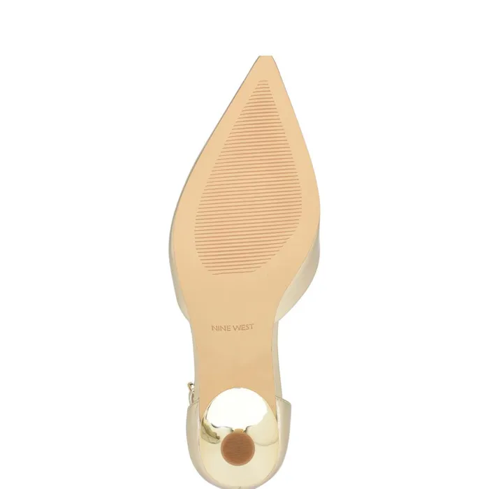 Racha Ankle Strap Pumps Platino Women Nine West Pumps