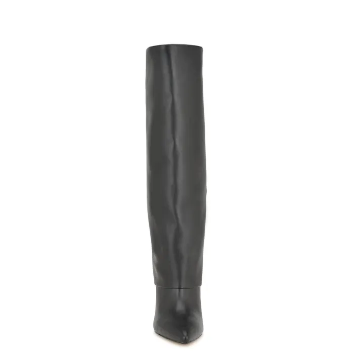Radish Dress Boots Black Women Nine West Boots and Booties