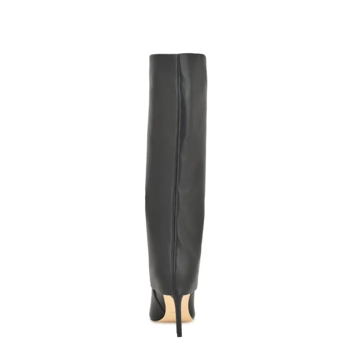 Radish Dress Boots Black Women Nine West Boots and Booties