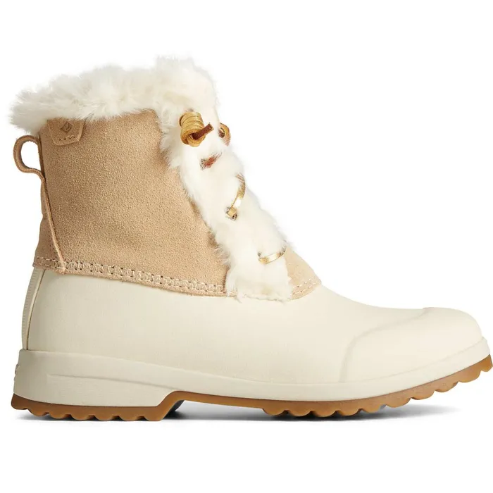 Rain and Duck Boots Women Sperry Maritime Repel Suede Thinsulate Snow Boot Sand