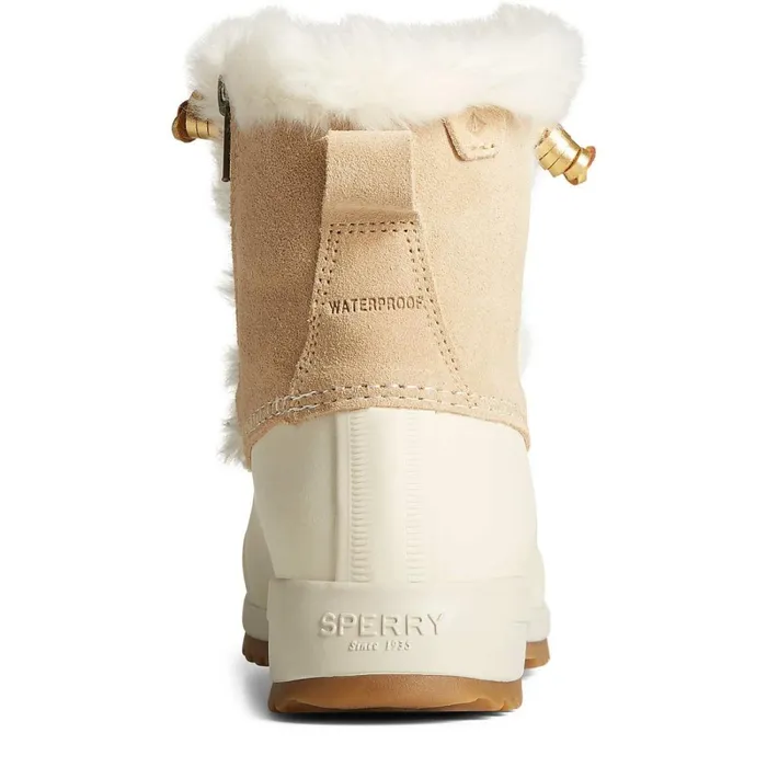 Rain and Duck Boots Women Sperry Maritime Repel Suede Thinsulate Snow Boot Sand