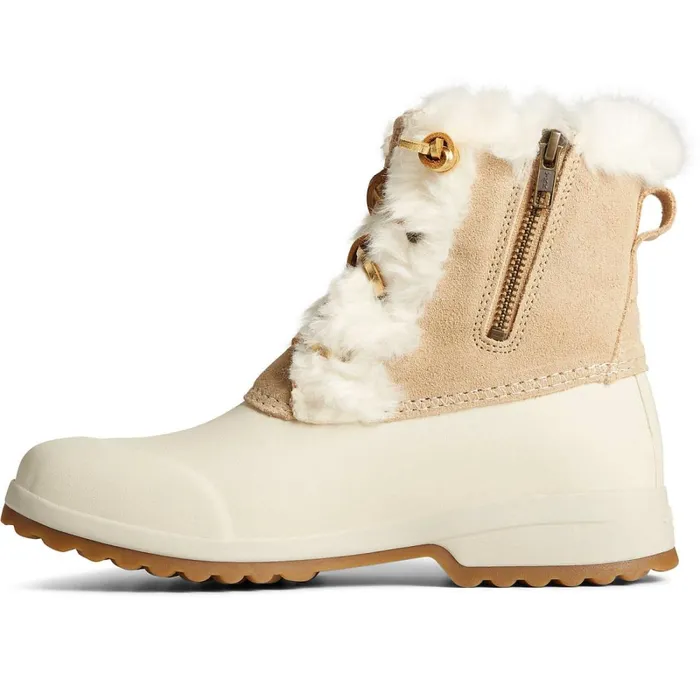 Rain and Duck Boots Women Sperry Maritime Repel Suede Thinsulate Snow Boot Sand