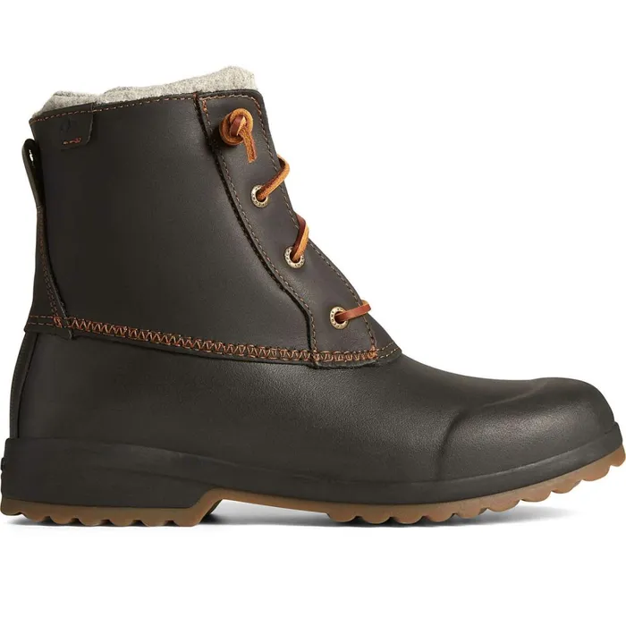 Rain and Duck Boots Women Sperry Maritime Repel Thinsulate Waterproof Snow Boot Black